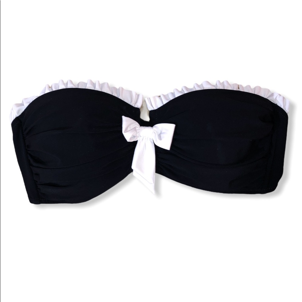 Gottex French Maid Bandeau Bikini Top